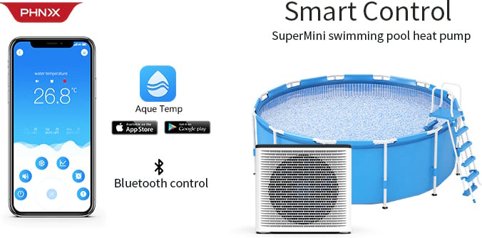 super mini medence hoszivattyu okostelefon bluetooth